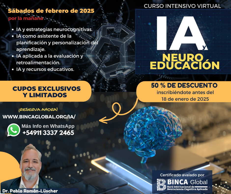 Curso de IA y Neuroeducación